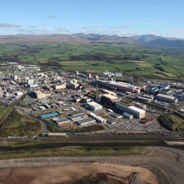 Aerial of Sellafield site